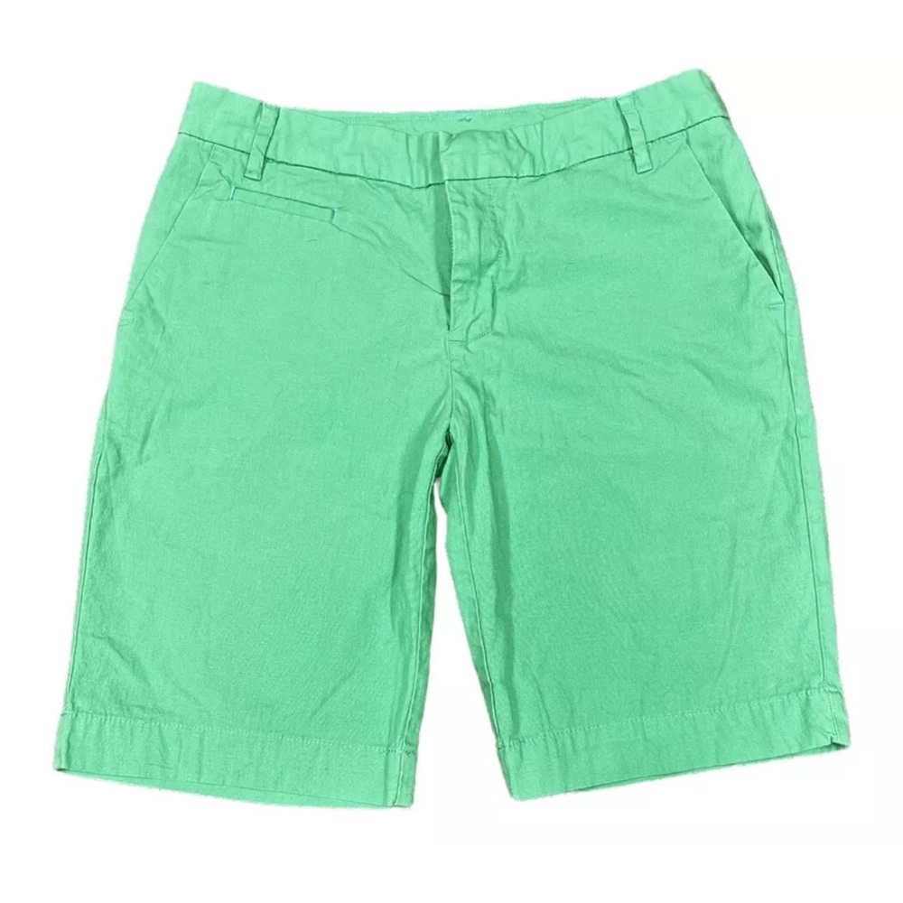 Patagonia All Wear Organic Cotton Women’s Green Stretch Shorts Size 4